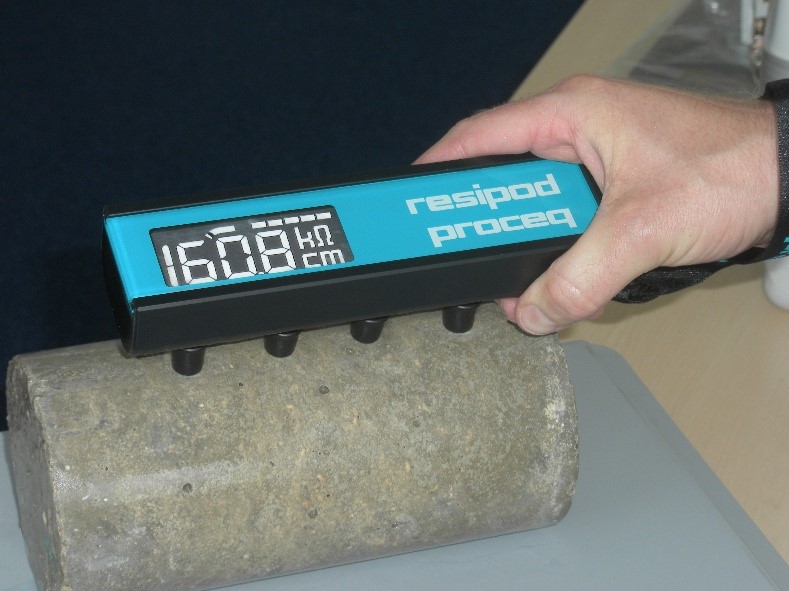 CONCRETE RESISTIVITY METER